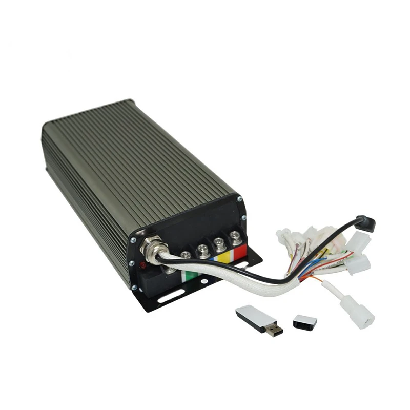 

Контроллер SVMC72150 3000 Вт 72 в 150A V1 V2 для электродвигателя велосипеда, поддержка настроек параметров приложения