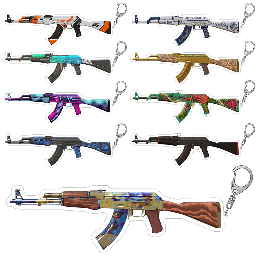 LuckySeven Store CS2 GO оружие AK47 винтовка Jet Set Leet Hasta Red Laminate Redline Сланец Сталь Delta акриловый