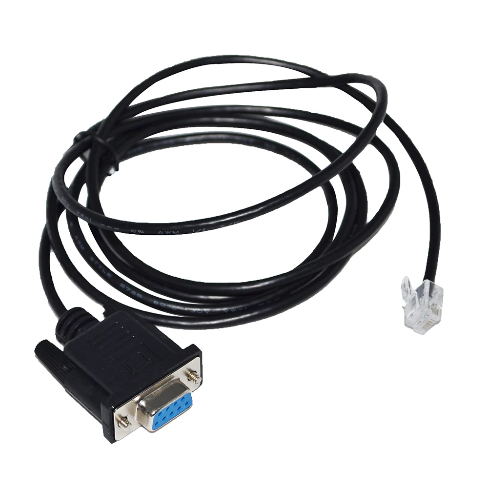SYNSCAN HC HAND CONTROL KABLE RS232 DB9 D-SUB 9PIN TO RJ11 RJ12 6P4C ADAPTER SYNSCAN CABLE FOR PC TO SKYWATCHER