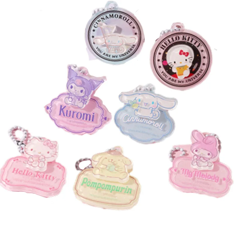 

Sanrioed Kawaii Anime Cinnamorol Mymelody Lavalier Pendant Clip Decorative Clothes Creative Girl Friend Birthday Present