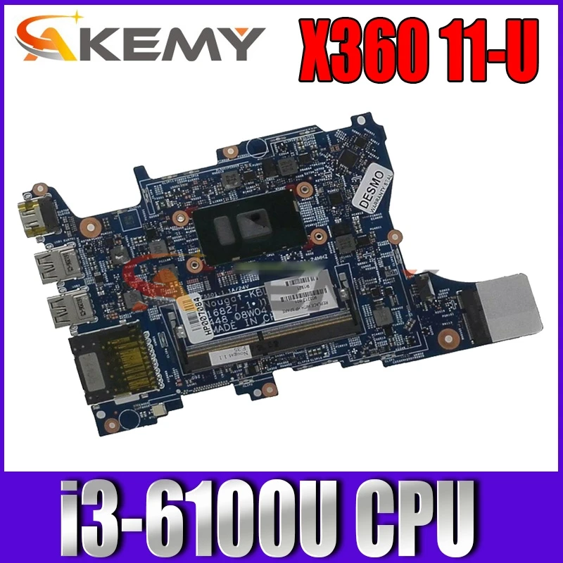 

Материнская плата Akemy 855721-601 855721-001 для ноутбука HP Pavilion x360 Convertible 11-U