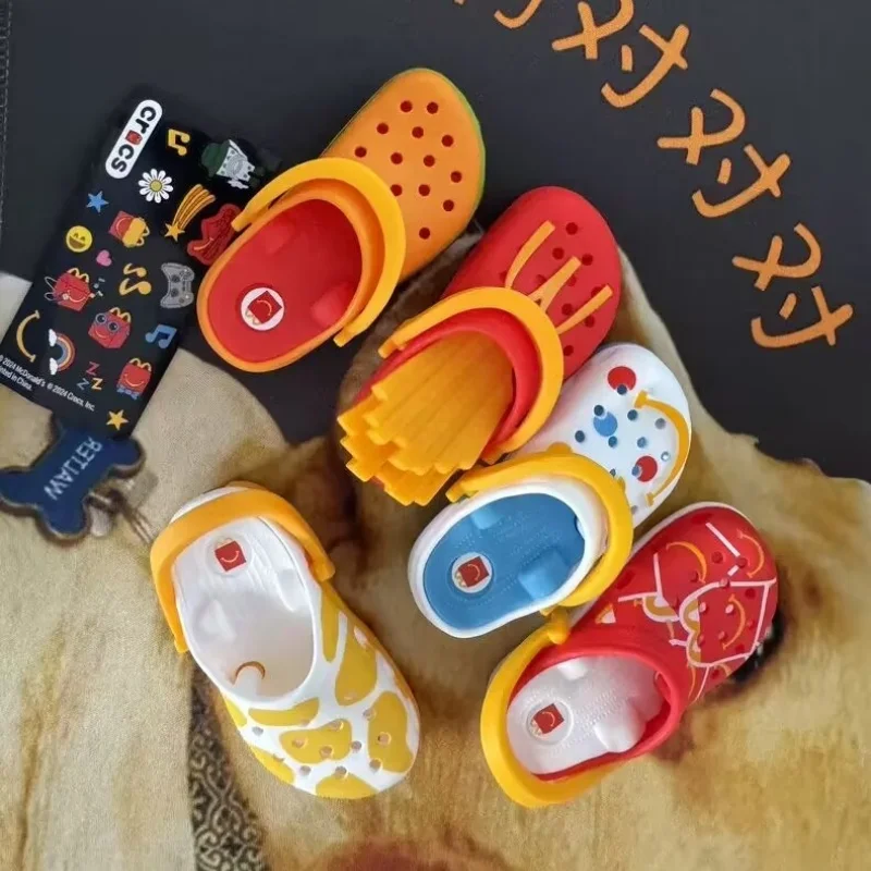 Мини-тапочки Mcdonald's 2024 брелок счастливой едой игрушки фигурка коллекционная