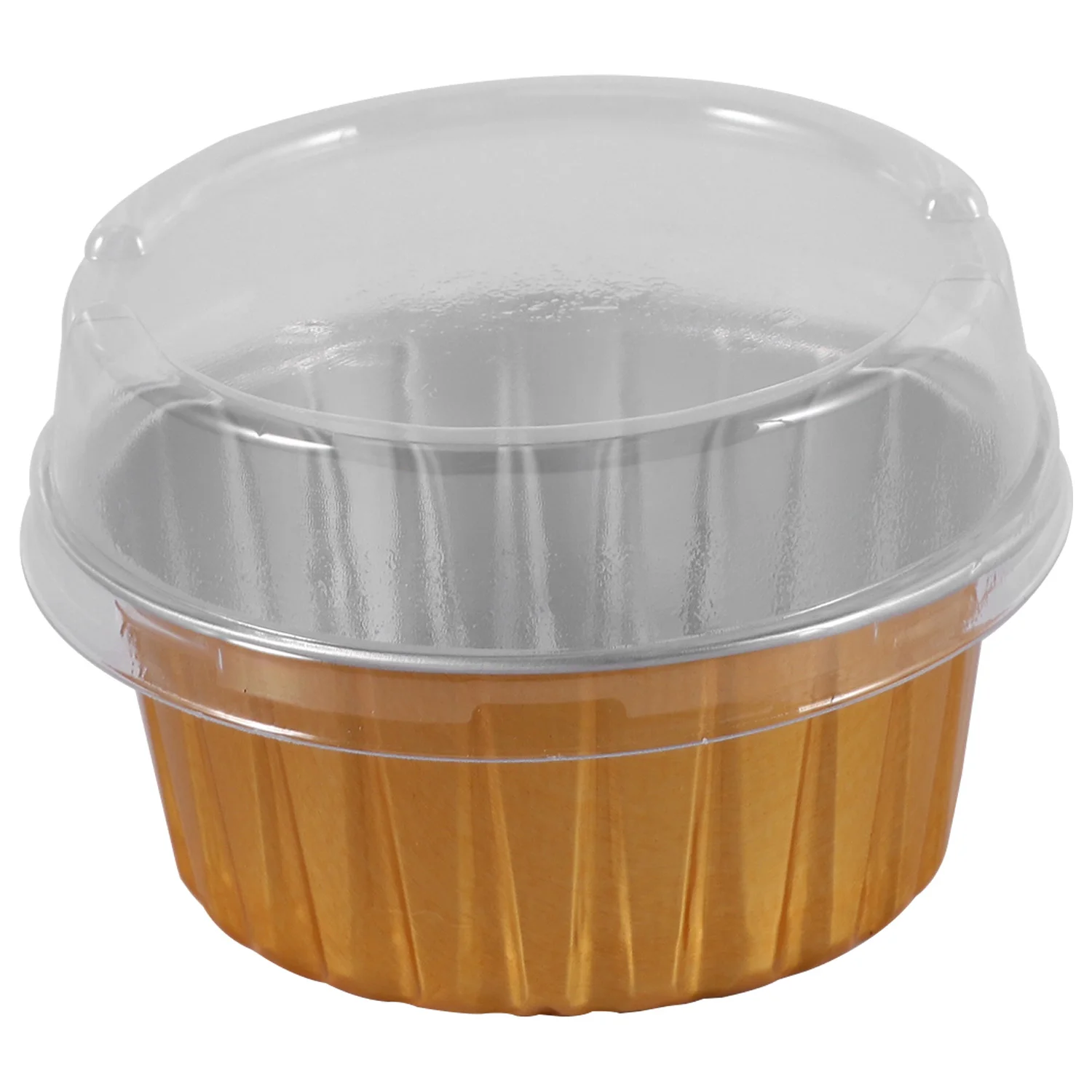 100 шт. одноразовые чашки для выпечки из алюминиевой фольги десертные овальные