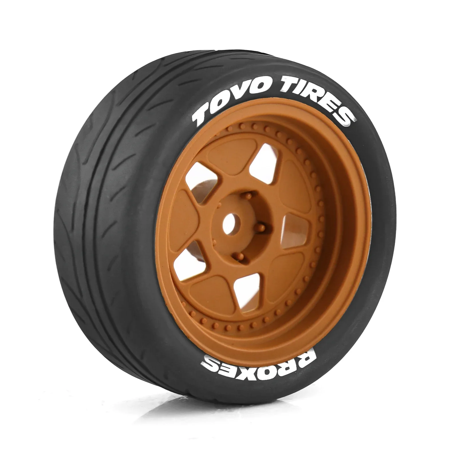 4 шт. резиновые шины для Tamiya TT01 TT01E TT02 TT02B TA06 XV01 XV02 PTG-2 1/10