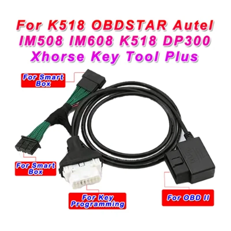 Кабель для телефона 8A-BA 4A Smart Key Cable OBDSTAR Autel IM508 IM608 K518 Xhorse Tool Plus TMLF19T TMLF19D