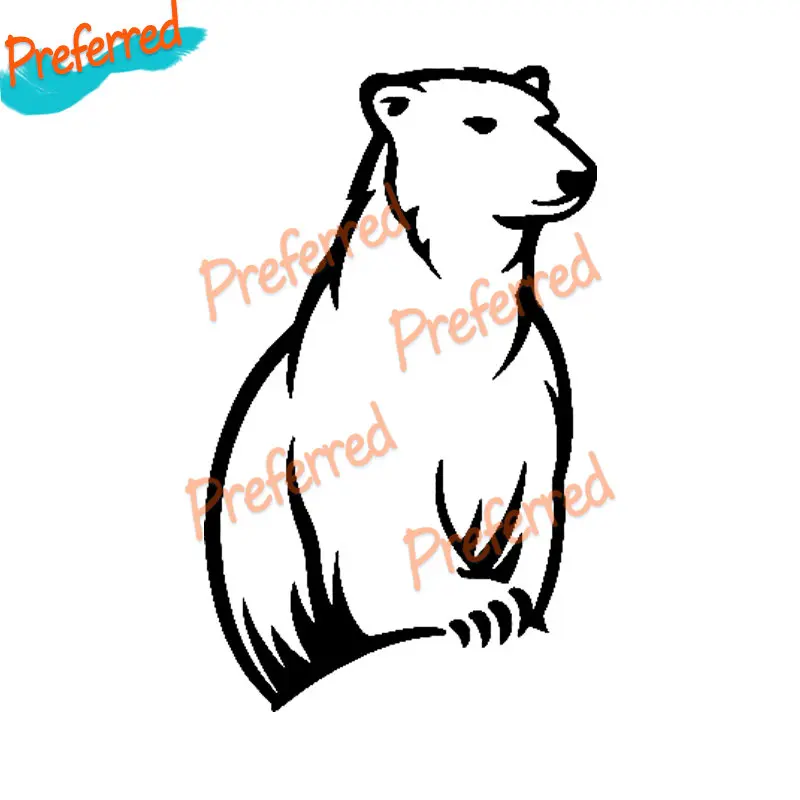 

Rum Bear Car Sticker decal man cave sticker , bumper sticker,4x4