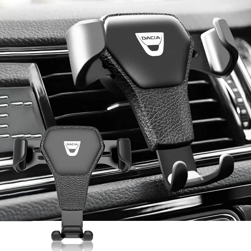 

New Car Mobile Phone Holder Air Vent Clip GPS Navigation For Dacia Duster Logan MCV Sandero Stepway Dokker Lodgy Car Accessories