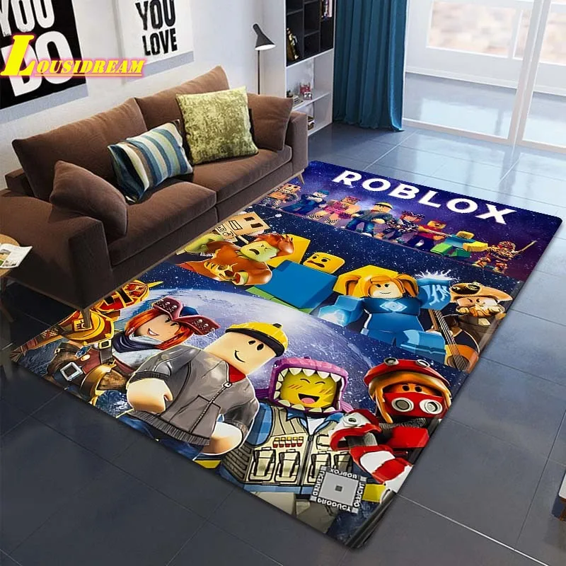 

Mosaic Carpet Cartoon Anime Carpet Home Decor Carpet Anti-Slip Carpet Boy Girls Room Decor Carpet Outdoor Travel Picnic Mat