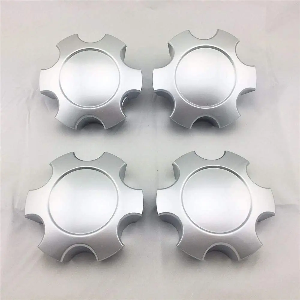 

Для Sequoia Tundra 2003-2007 4 шт. в наборе 140 мм 5 1/2 дюйма Автомобильная Серебристая заготовка ступицы колеса Центральная крышка 42603-420NM-01