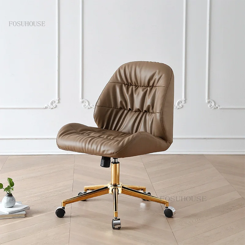 

Simple Luxury Office Chairs Study Relaxing Computer Modern Game Office Chairs Backrest Armchair Sillon Oficina Home Furniture