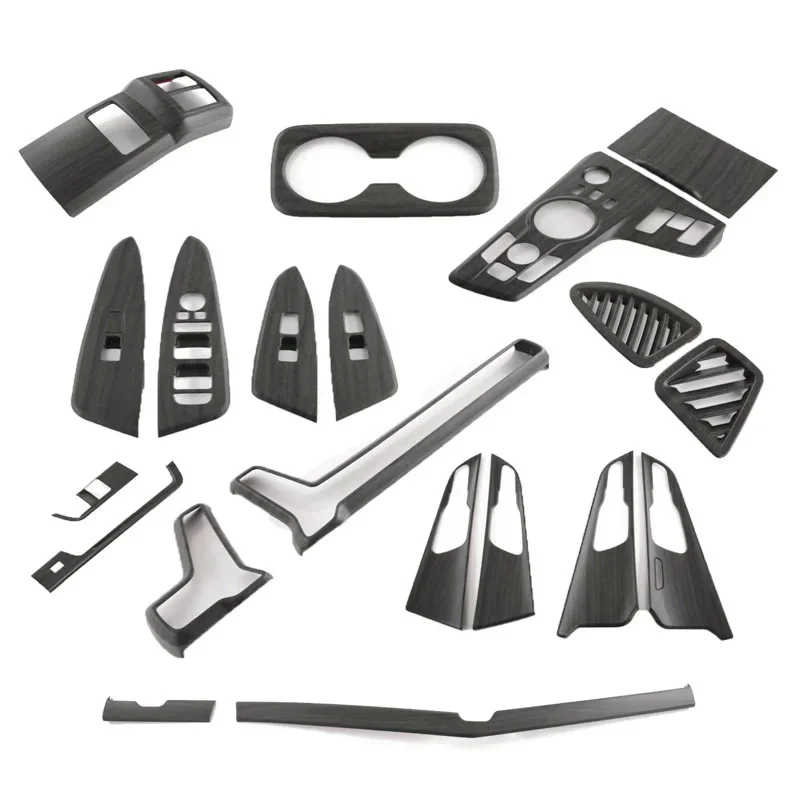 

Аксессуары для интерьера из АБС персикового дерева для Kia Sportage NQ5 2022 2023, стеклоподъемник, гибридная панель переключения передач, Крышка вентиляционного отверстия