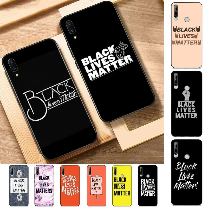 

Black Lives Matter Phone Case for Huawei Y 6 9 7 5 8s prime 2019 2018 enjoy 7 plus