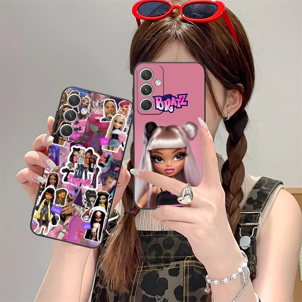 Цветной чехол для мобильного телефона с рисунком B-Bratz Samsung M55 35 15 54 34 14 33 23 13 42 32 22 F55
