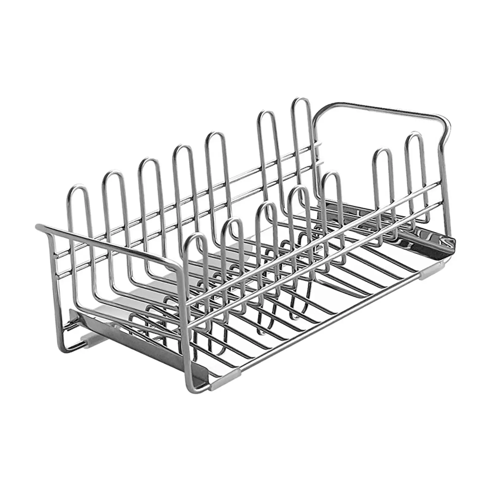 

Stainless Steel Sink Caddy Drain Holder Plate Drain Basket Rust Resistance