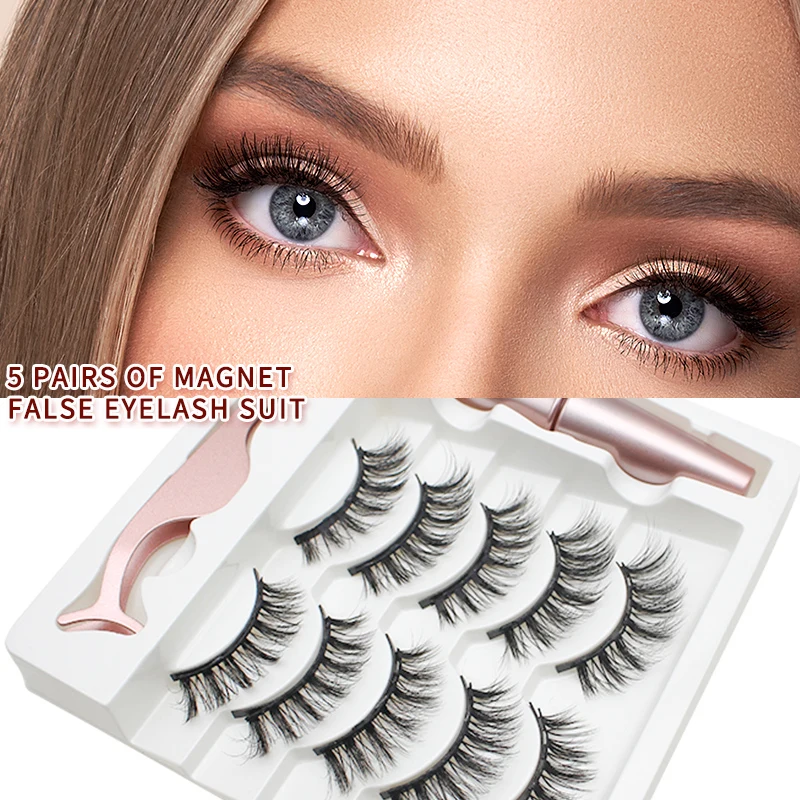 

Магнитные ресницы накладные ресницы многократного использования ресницы Nagaraku водостойкая жидкая подводка для глаз с пинцетом набор для макияжа инструменты для макияжа