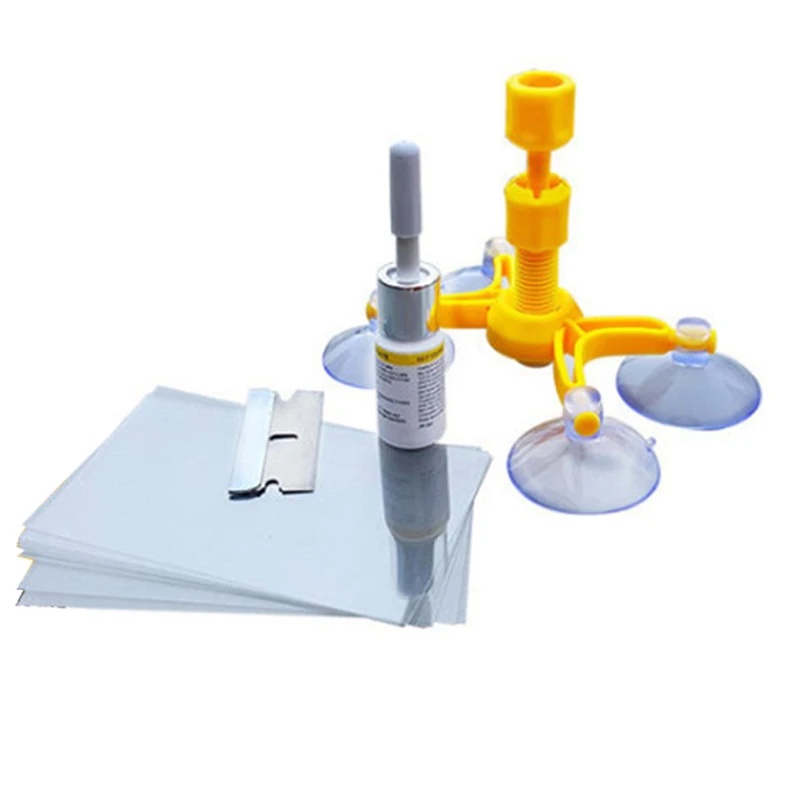 

Windschutzscheibe Reparatur Kit DIY Fenster Reparatur Werkzeug Glas Riss Recovery Fenster Bildschirm Polieren auto zubehör