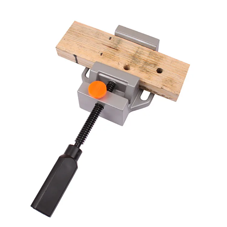 Aluminum Alloy Flat Vise For Electric Drill Stand Tongs Mini Home Use Flat Tongs Bench Vise