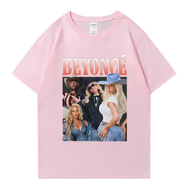Винтажная футболка Beyonce Cowboy Carter мужская и женская модная одежда футболки с