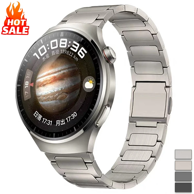 Магнитный титановый ремешок 22 мм для Huawei Watch GT5 Pro GT4/3Pro 3 46 Ultimate Band Amazfit Balance GTR 4/3/2 47