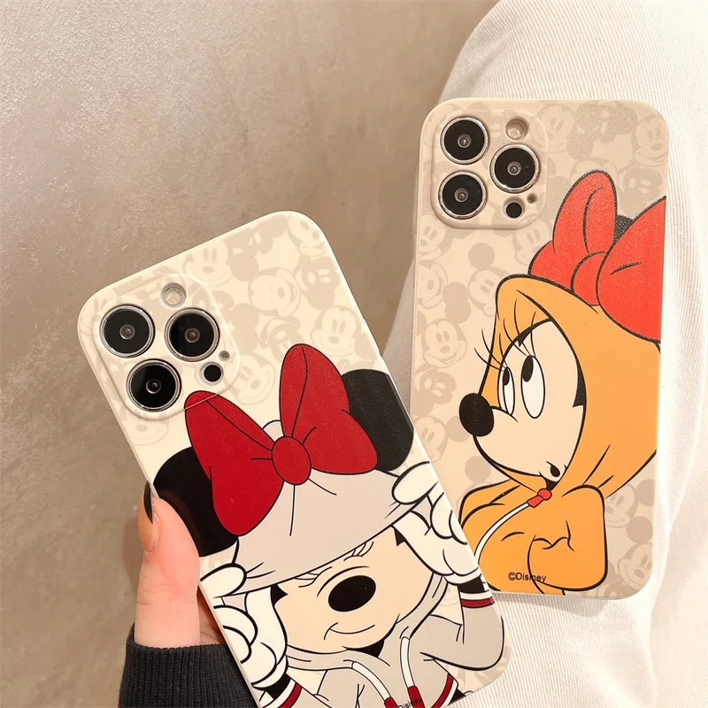 Mickey Mouse Xiake Anime Phone Case For iPhone 11 13 12 Pro MAX Mini  X XR XS MAX 6 6s 7 8 Plus SE 2020 Soft Silicone TPU Funda