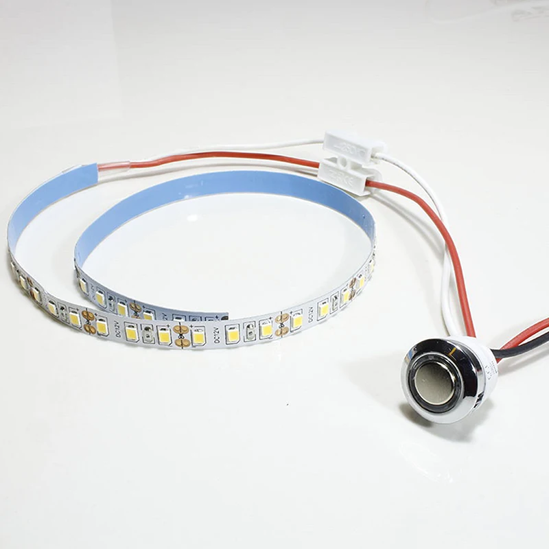 

4A DC 3.7-24V Smooth Touch Switch Dimmable Touch Detector LED Strip ON OFF Dimmer With Night Light Indication Stepless Dimming
