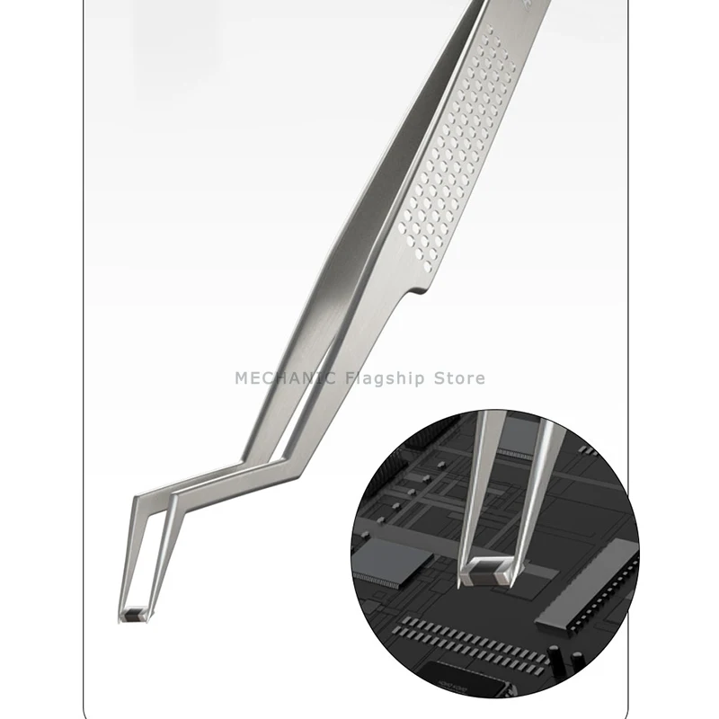 Высокоточный Пинцет для механической магнитной посадки пинцет из олова