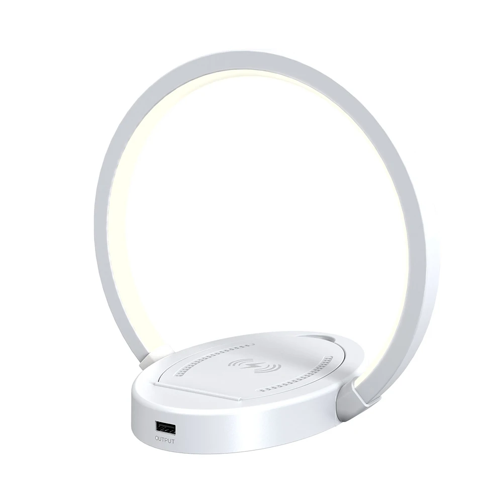 

Wireless Charger LED Table Desk Lamp USB Wireless Charger Touch Control Adjustable Child Bedroom Lighting