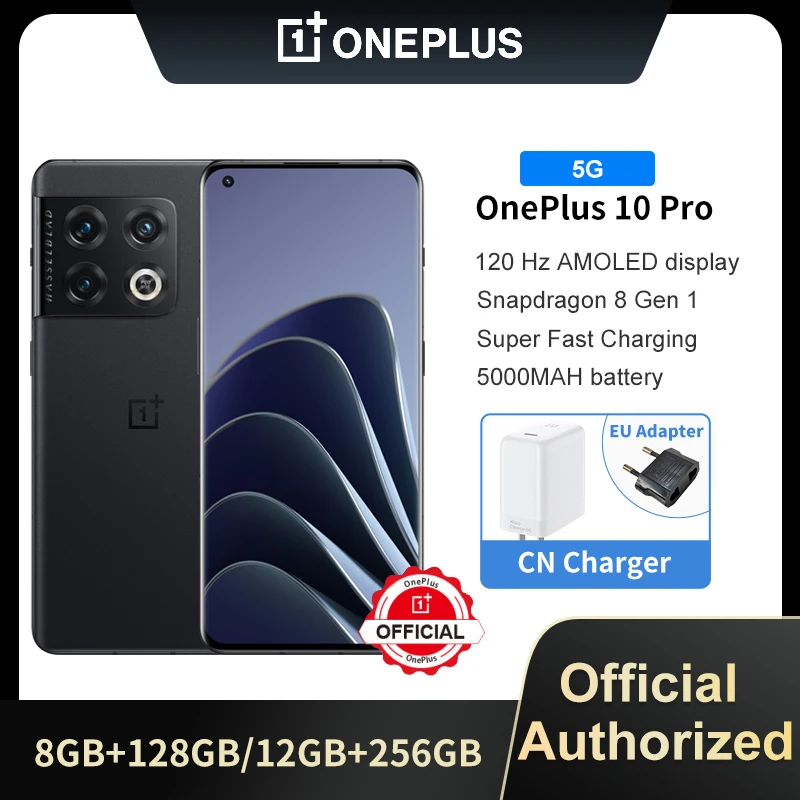 

OnePlus 10 Pro 10pro 5G 12GB 256GB Snapdragon 8 Gen 1 Fast Charging