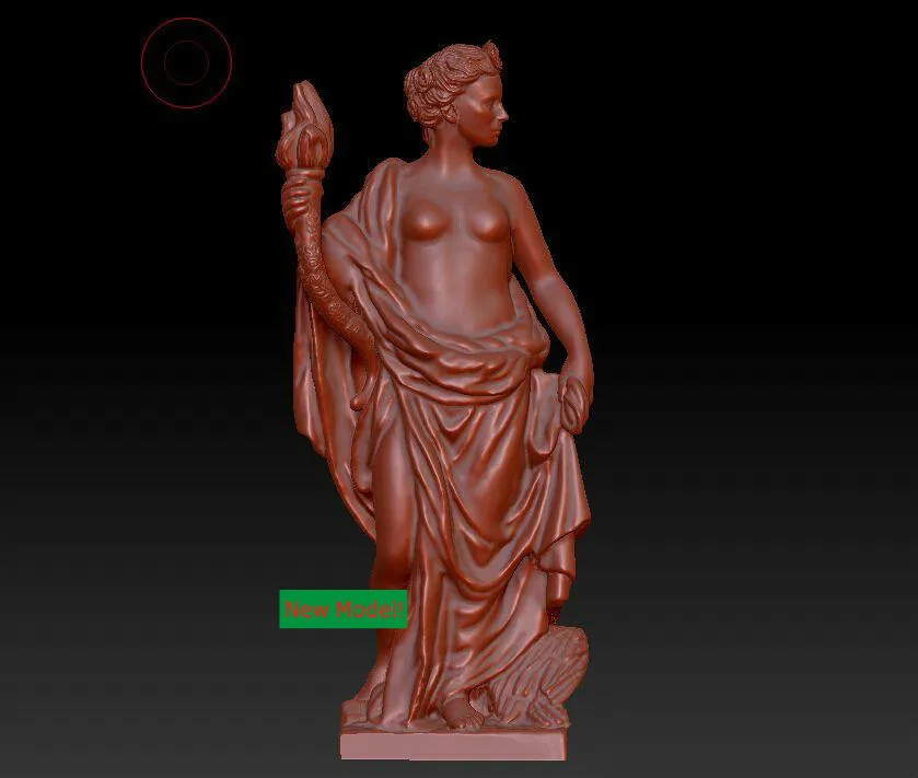 

Модель 3D модель, рельеф STL, формат файла, богиня милосердия, ночной Бог