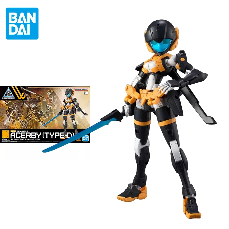 Bandai оригинальная 30 мм аниме EXM-H15D ACERBY (TYPE-D) фигурка в сборе модель игрушки