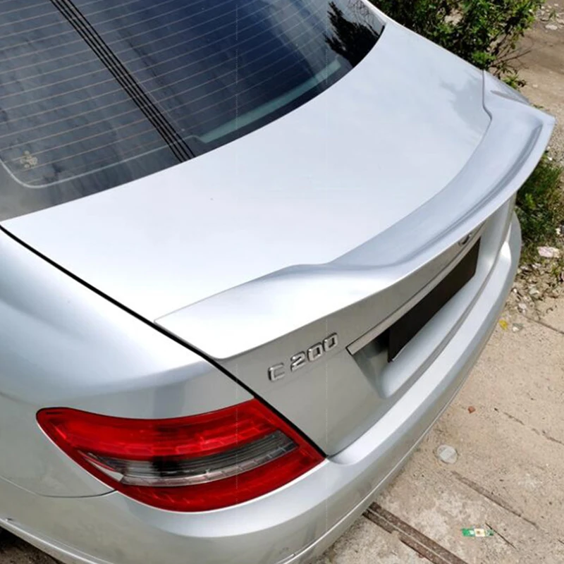 Спойлер крыла багажника автомобиля Mercedes C Class W204 Sedan Аксессуары из АБС-пластика C180