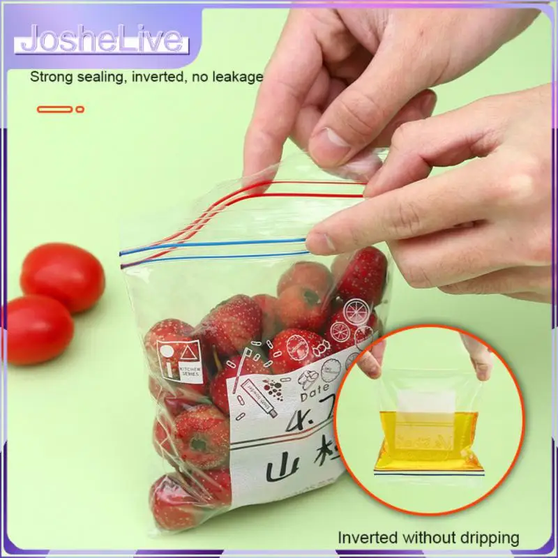 

Food Storage Bag Leakproof Containers Fresh-keeping Bag Wrap Self Sealing Refrigerator Sub Packaging Storage Accessories
