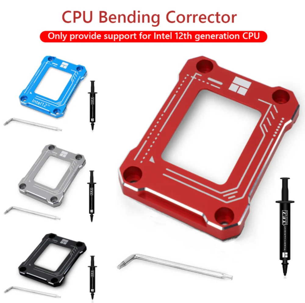 

Thermalright LGA1700-BCF Intel 12th CPU Bending Correction Fixing Buckle Frame CPU Fixed Backplane With TF7 Thermal Grease