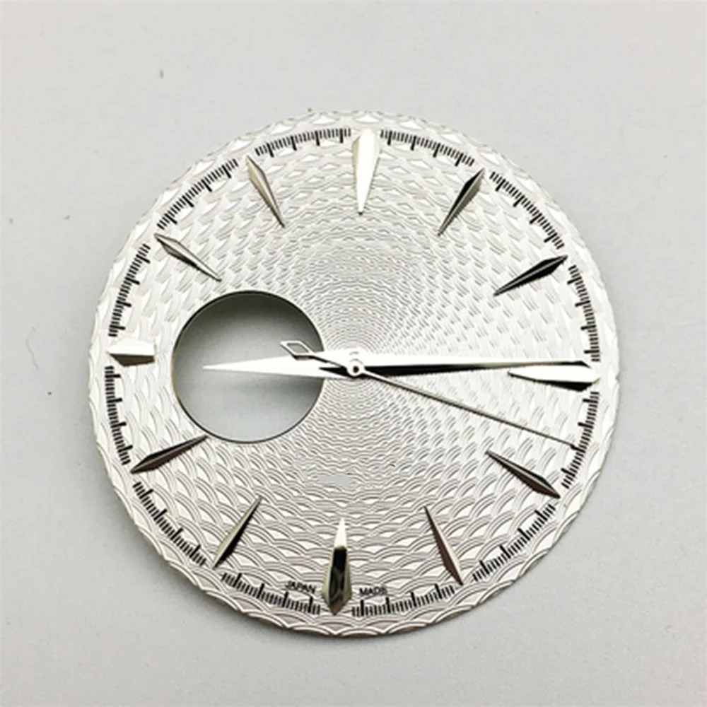 35MM Watch Dial + Watch Hands for 4R35B/4R38 Movement Hollow Dials Watch Pointer Modified Parts
