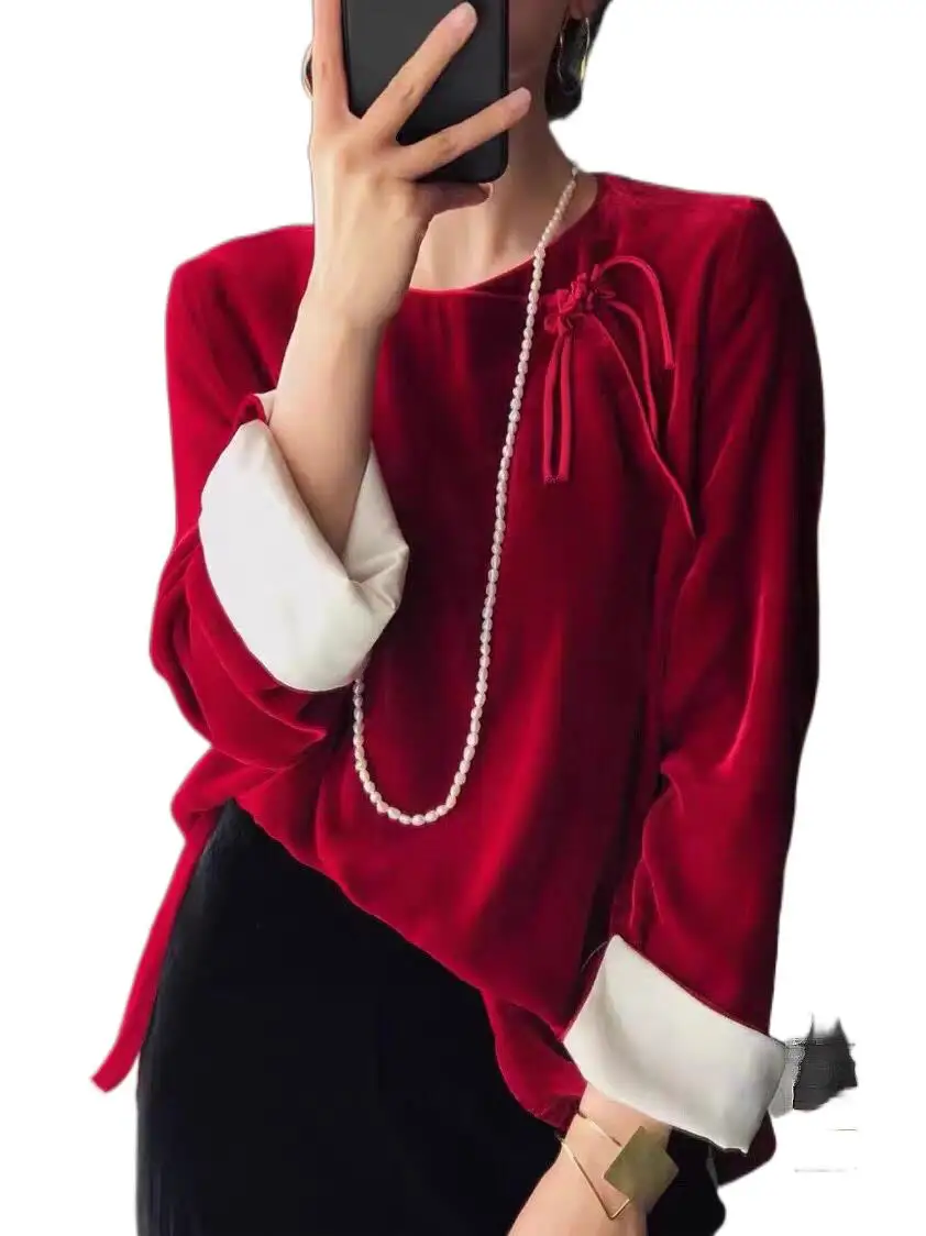 

2023 Women's Clothing New Versatile Autumn Top 0726