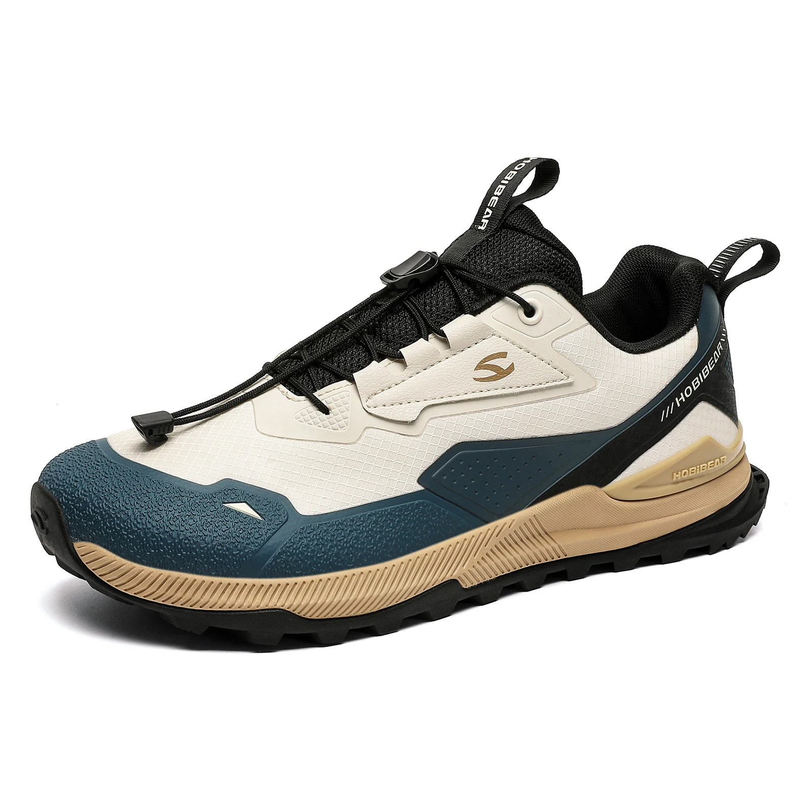 HOBIBEAR прогулочная обувь для мужчин Нескользящие кроссовки на резинке удобные