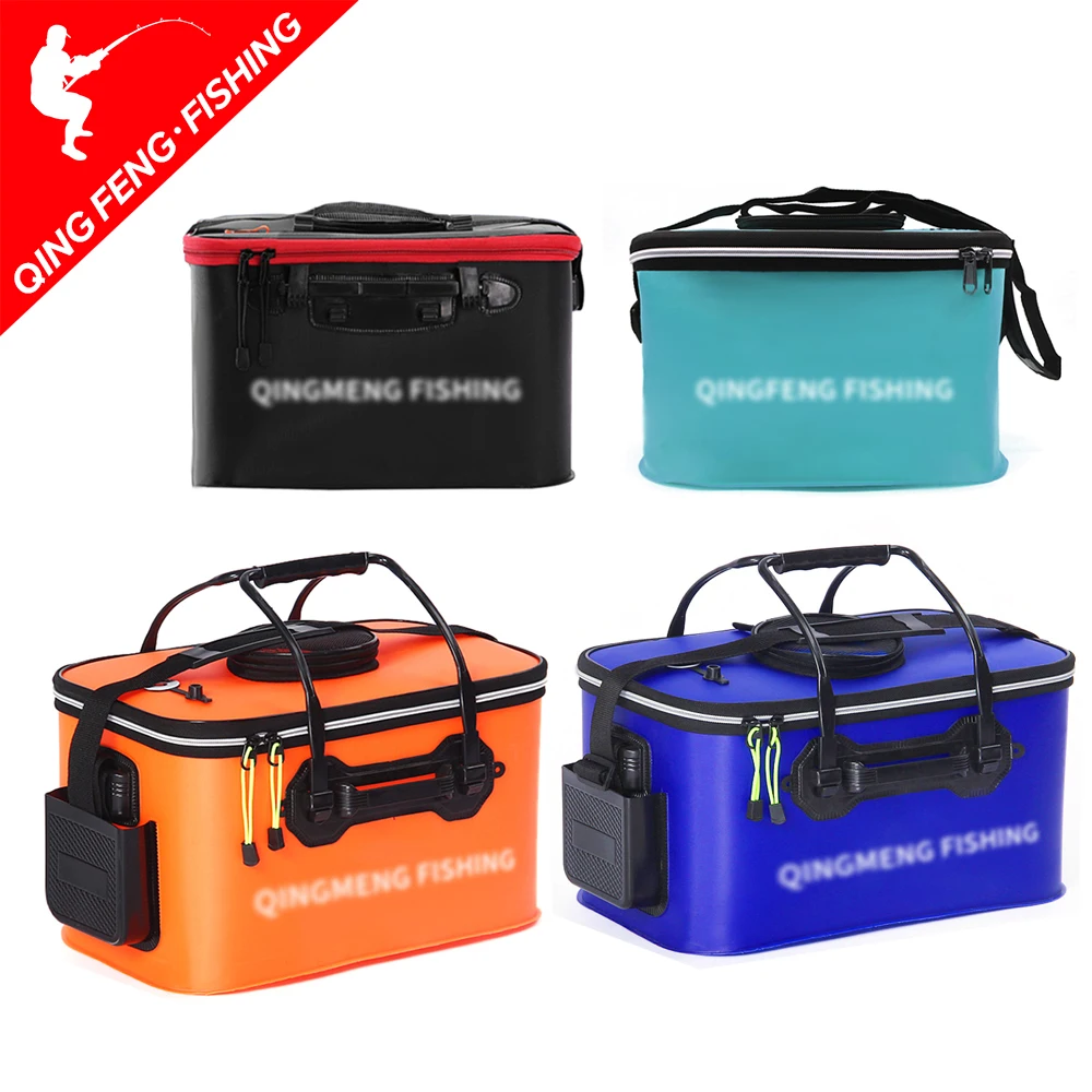 

EVA Portable Folding Thicken Live Fishing Box Tank Bucket Camping Outdoor Fishing Bag Tackle Fishbox 11/19/23/28/35L