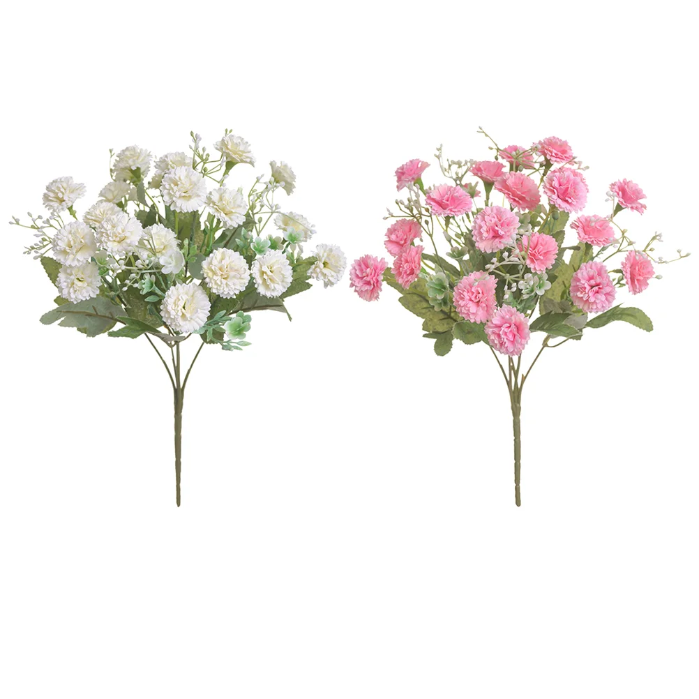 

Carnation Bouquet Carnation Bouquets Silk Flower Wedding Table Centerpieces Wedding Decoration Flower Bride