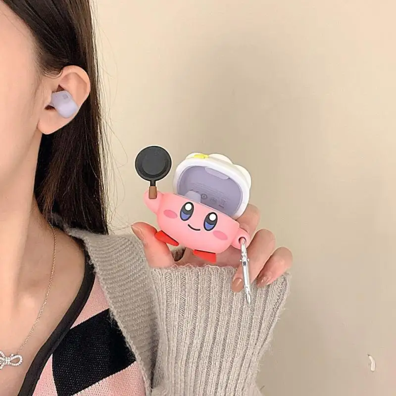 

Anti-fall Accessories Cute Cartoon Fun Poke Ball Headset Earbud Bluetooth Earphone Case For Baseus Wm01 Wm02 Protective Cover