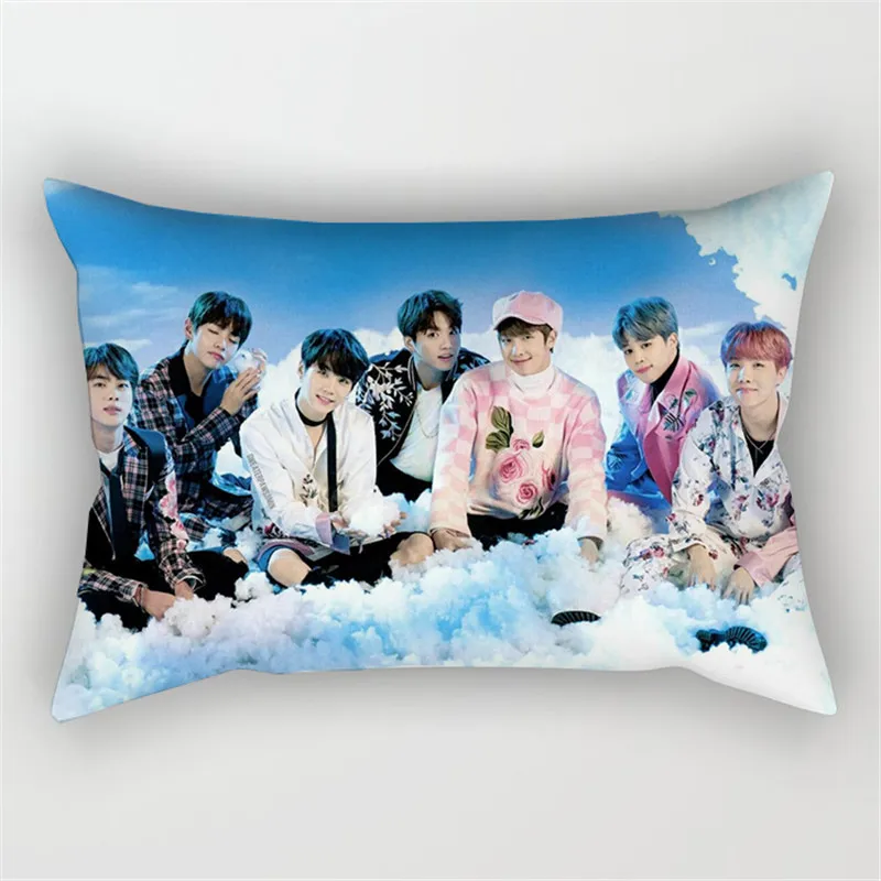 Kpop Bangtan подушка для мальчиков чехол GOT7 подушки JB Jr бэмбам Марк Youngjae Got7 поясницы 50x30