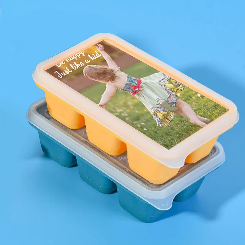 

Cute Girl Large Food Grade IceCream Mold Bar Accessories Cuisine Outils Accessoires with Removable Lid Cozinha силиконовые формы