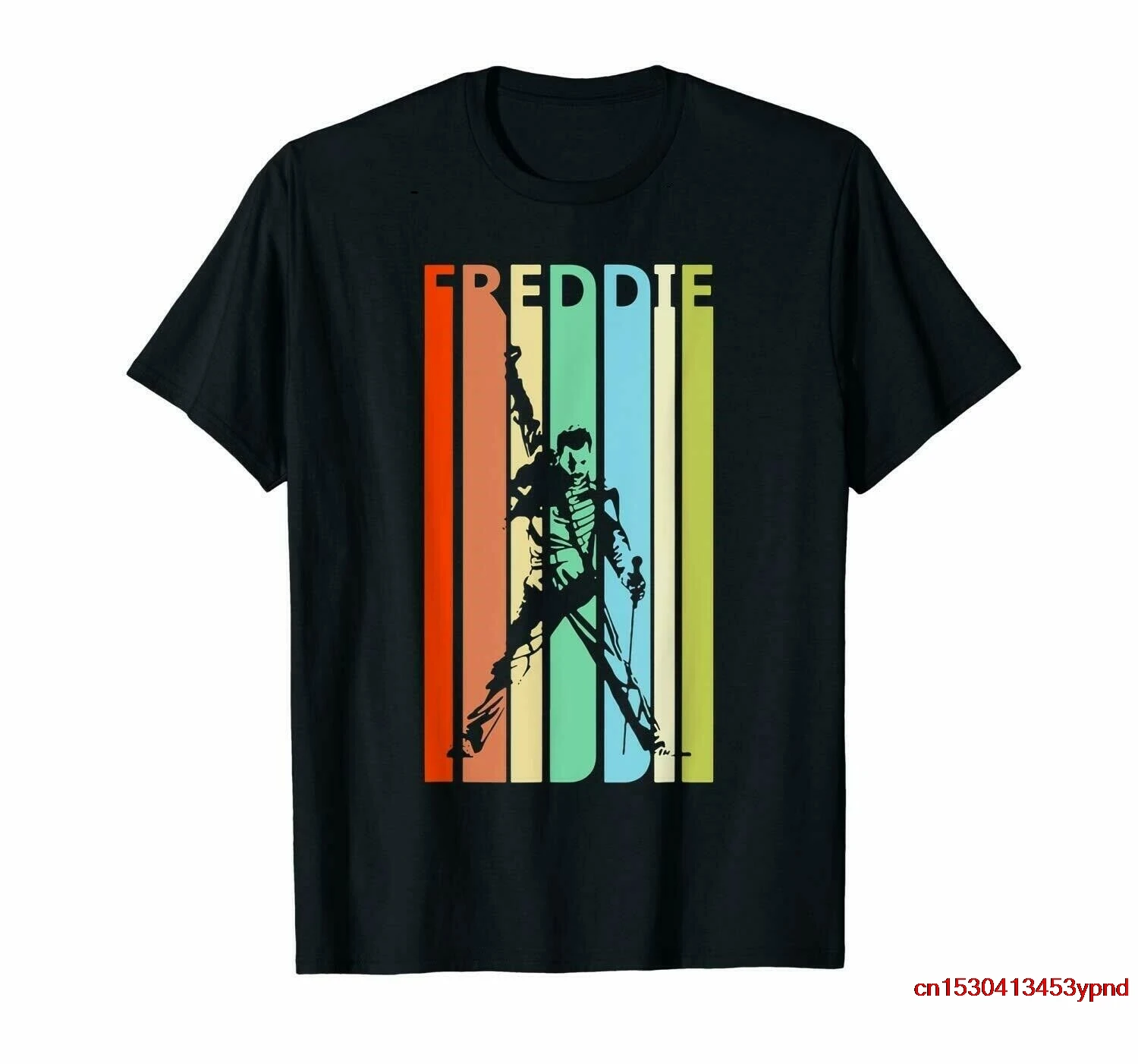 

Freddie Mercury The Greatest Singer Of Rock винтажная черная футболка Queen Мужская футболка queen tee Queen