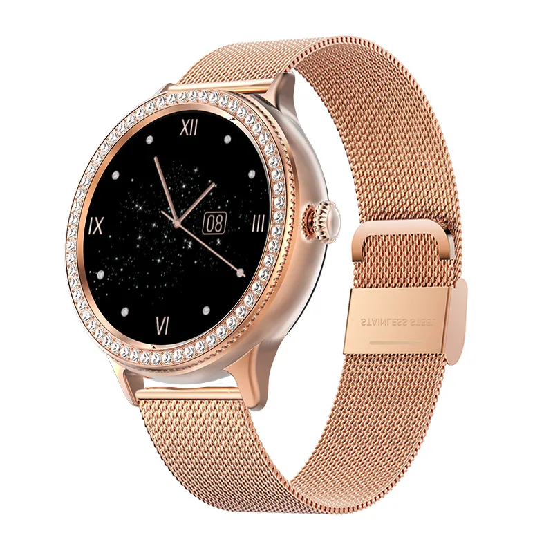 

New Fashion Smart Watch Full Touch Diy Custom Dial Ladies Wristwatches Call Remind Menstrual Record Waterproof Fitness Tracker