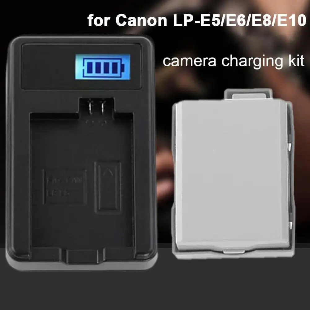 Подходит для Canon LP-E5/E6/E8/E10 зарядное устройство Type-C умная зарядка Цифровая камера