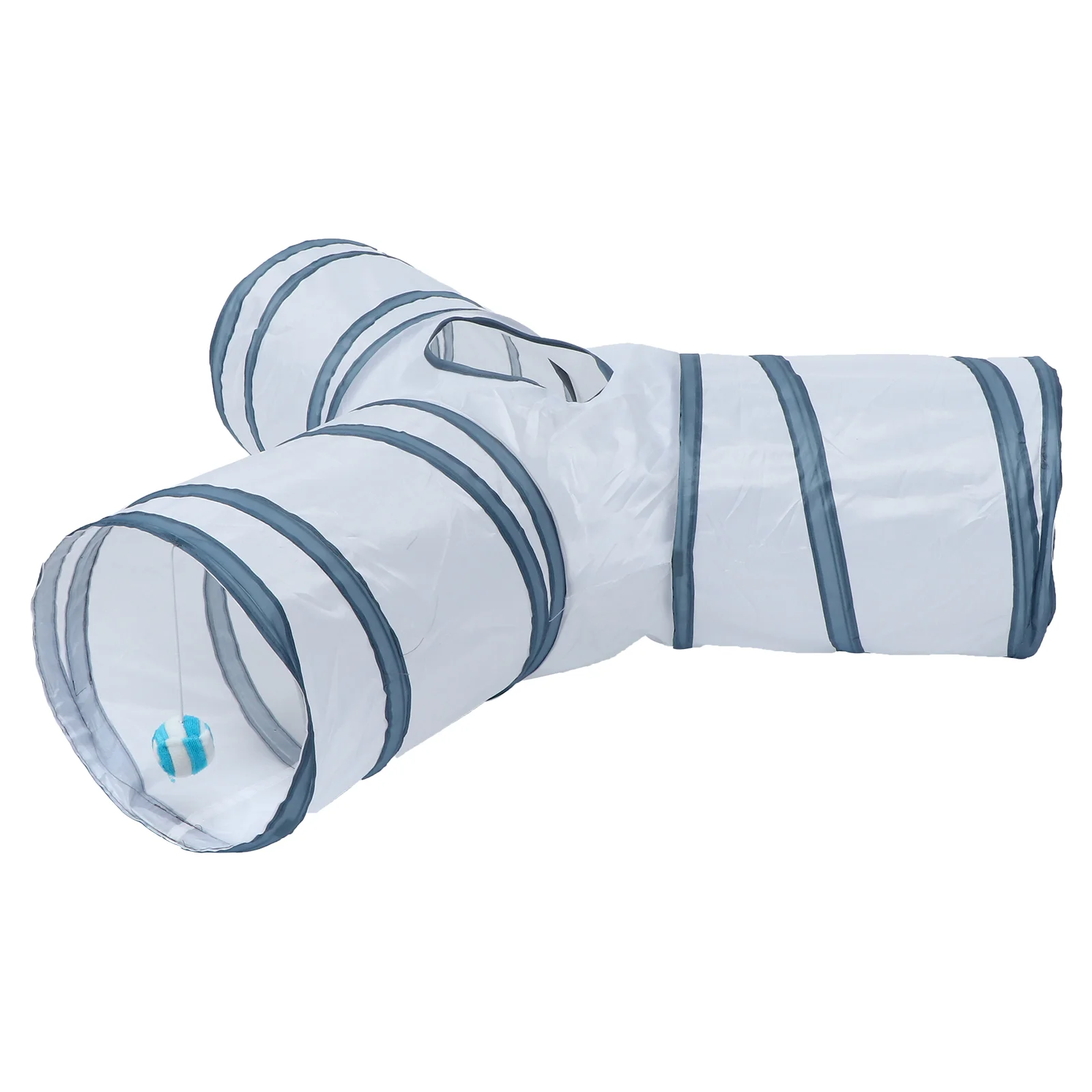 

Tunnel Cat Toy Pet Dog Tube Outdoor Tunnels Puppy Toys Foldable Play Exercising Puzzle Crinkle Design Interactive Tent House