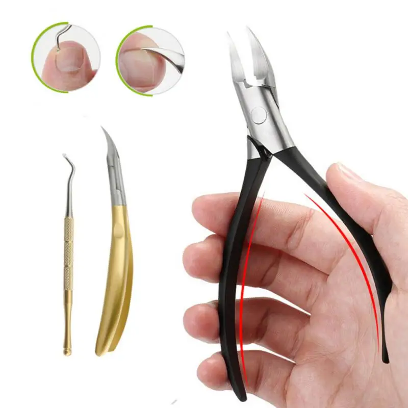 

10pcs Thick Nail Manicure Scissors Direct Sales Clippers Trimmer Ingrown Pedicure Care Professional Cutter Nipper Tools