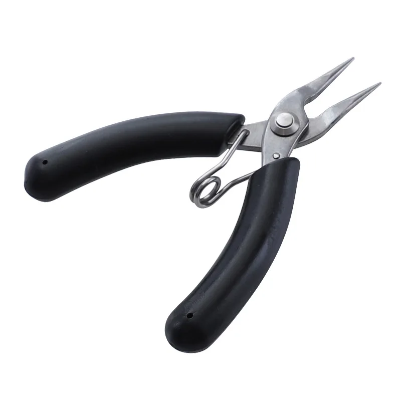 

Mini Pliers Insulated Cutter Clamping Stripping Wire Crimping Cable Cutters Round Long Nose Pliers For Jewelry Making Tools