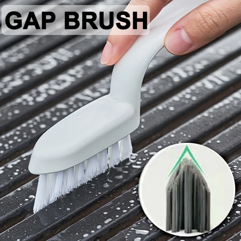 

Floor Gap Brush V shape Bristle Window Groove Brush Gap Narrow Corners Cleaning Brushes Dust Cleaner Bathroom Cleaning Products