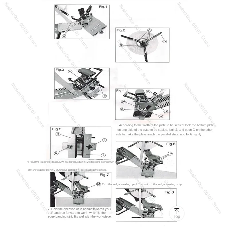 2000 Вт Mt985 портативный Кромкооблицовочный станок изогнутый прямой ручной