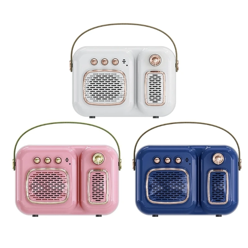 

Desk Subwoofer Speaker Decoration Old-Fashion Style Decor-Vintage Speaker